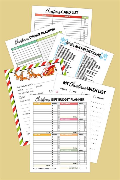 Christmas Planner - Everything You Need to Plan a Magical Christmas ...