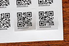QR Code Inventory Labels & Asset Tags: Heavy-Duty, Durable
