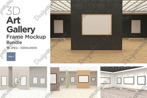 Art Gallery Frames Mockup Vol-1