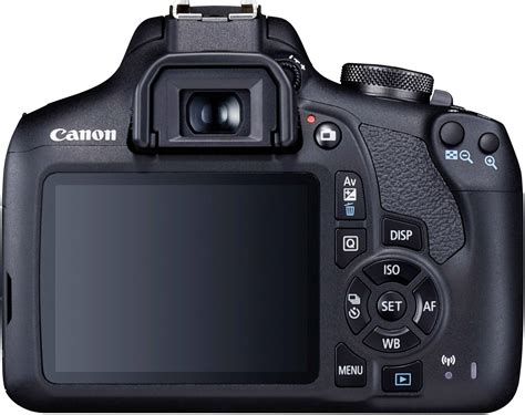 Canon EOS-2000D DSLR camera EF-S 18-55 mm IS II 24.1 MP Black Optical ...