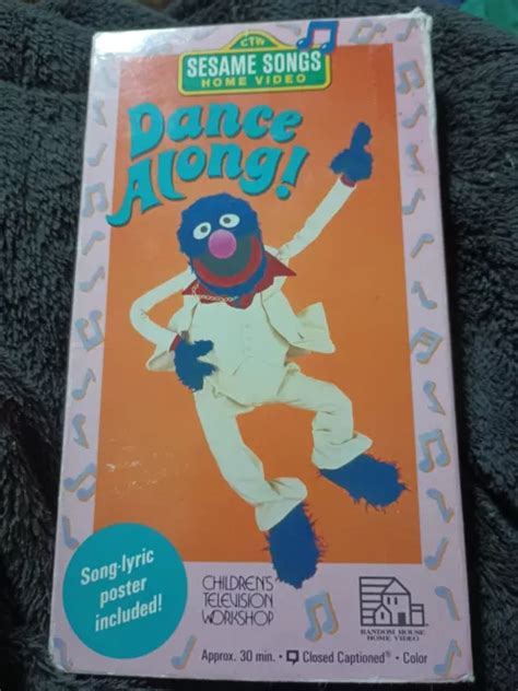 SESAME STREET DANCE Along! VHS $28.55 - PicClick CA