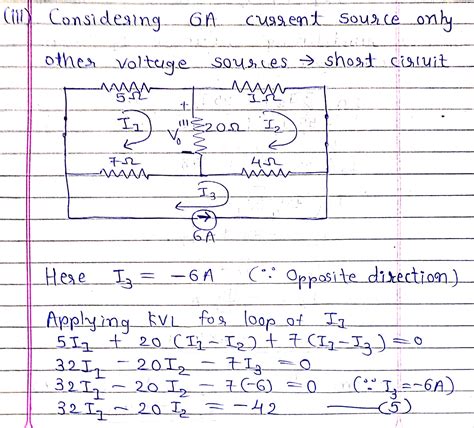 Explain superposition theorem and use the principle of superposition to find the voltage Vo in ...