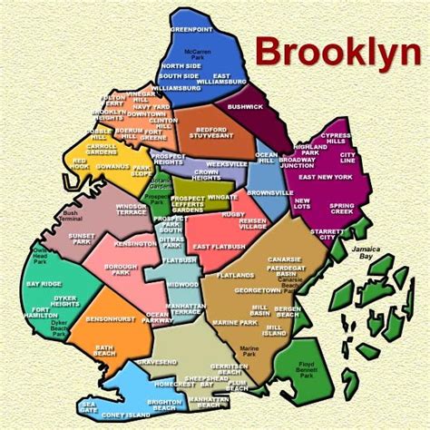 NYC Apartment: Here's to the hunt! | Brooklyn map, Brooklyn new york ...