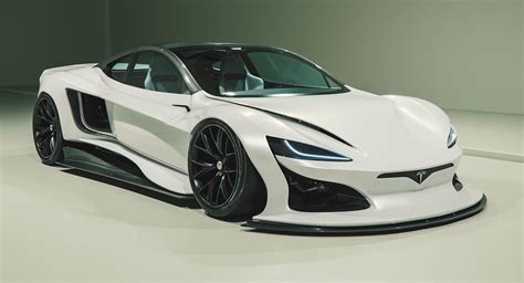 The Tesla Precept Is An Unofficial Concept That Illustrates The Roadster With More Attitude ...