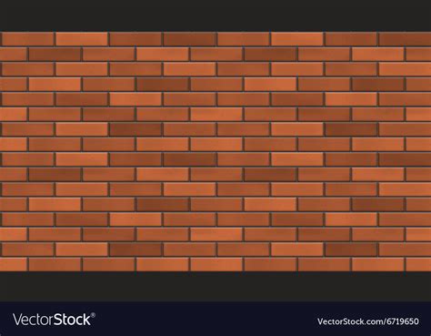 Seamless brick wall Royalty Free Vector Image - VectorStock