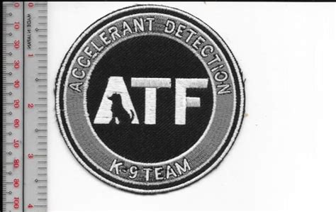 K-9 Police ATF Accelerant Detection Canine Team Officer & Dog Unit ...