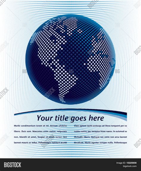 Digital World Map Vector & Photo (Free Trial) | Bigstock