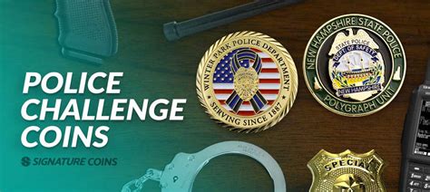 Custom Police Challenge Coins | Police Coins - Signature Coins