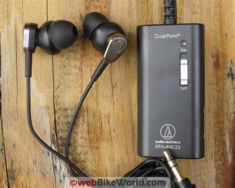 Audio-Technica Noise Cancelling Earbuds - webBikeWorld