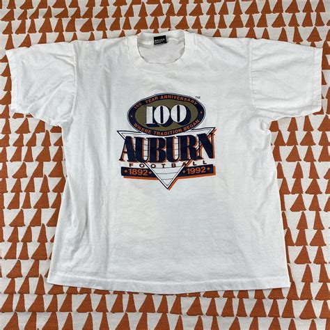 Vintage 90s Auburn T Shirt Super cool Vintage 1992... - Depop