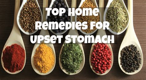 Top Home Remedies for Upset Stomach