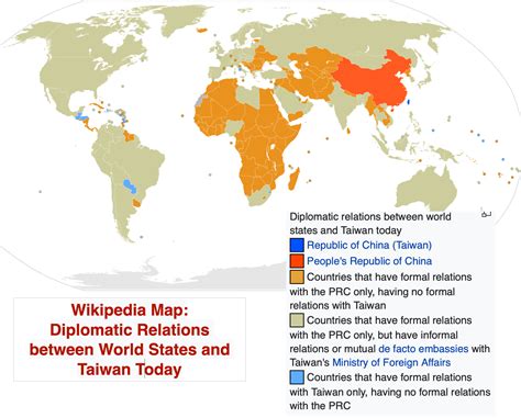 Taiwan diplomatic relations map - GeoCurrents