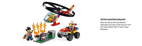 LEGO City: Fire Helicopter Response Building Set (60248) Toys - Zavvi UK