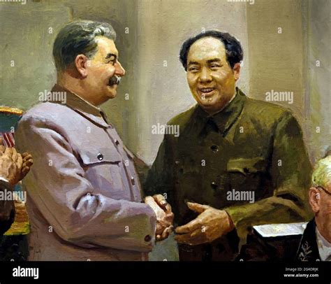 Treaty of friendship mao hi-res stock photography and images - Alamy