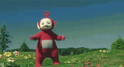 Teletubbies Po GIF - Teletubbies Po Dance - Discover & Share GIFs