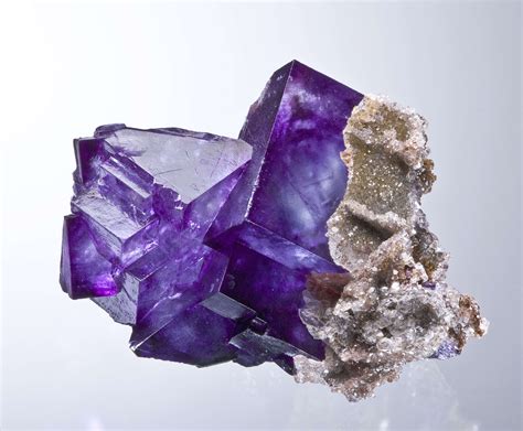 Fluorite with Calcite - RC21-45 - Ojuela Mine - Mexico Mineral Specimen ...