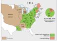 US Election of 1816 Map - GIS Geography