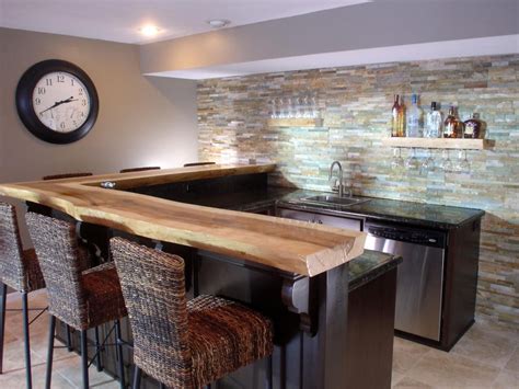 Basement Bar Ideas and Designs | Home bar designs, Bars for home ...