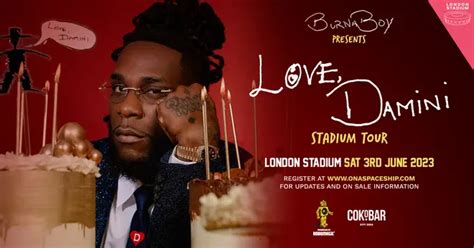 Burna Boy at London Stadium 2023: tickets, dates, and more - Capital XTRA