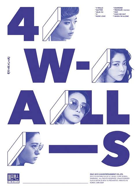 f(x) - '4 Walls' - The 4th Album (2015) : r/smtown