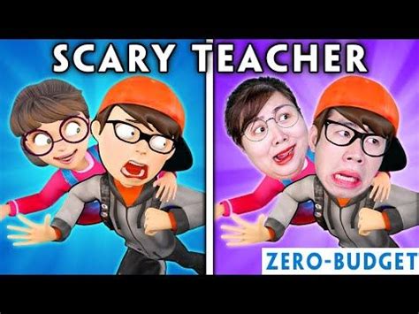 SCARY TEACHER 3D CHARACTERS IN REAL LIFE! - NICK & TANI FUNNY ANIMATED ...