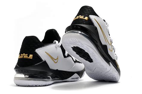 Nike LeBron 17 Low White/Metallic Gold-Black For Sale – The Sole Line