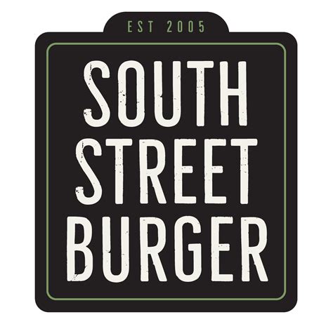 Menu | South Street Burger