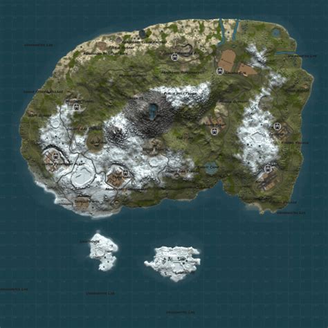 Volcano Island 4K - Maps - Codefling