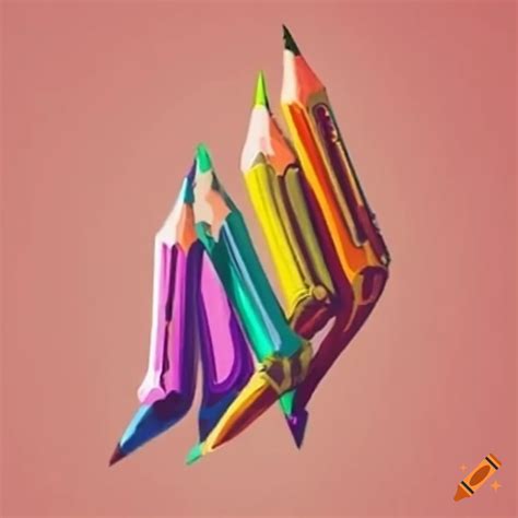 Jazz word made of colorful crayons