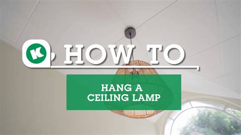 How to Hang a Ceiling Lamp | With Kooyman you can
