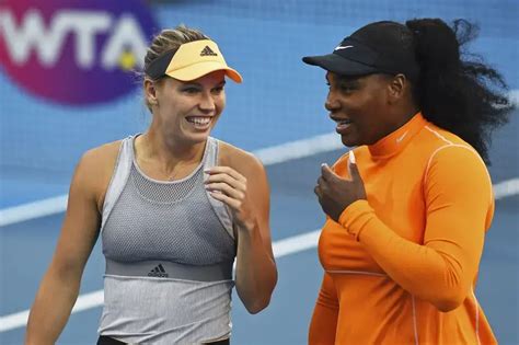 Caroline Wozniacki affection for Serena Williams: "She is wonderful"