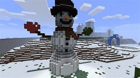 Giant Snowman Minecraft Project