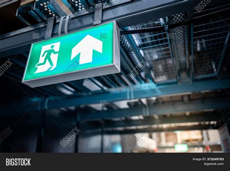 Green Emergency Exit Image & Photo (Free Trial) | Bigstock