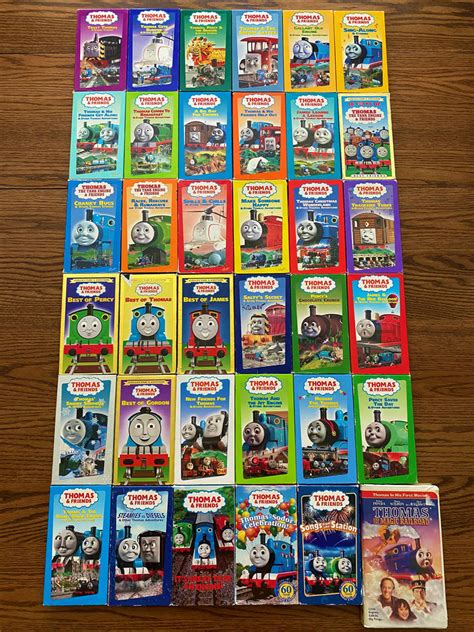 My Thomas and Friends VHS Collection (UPDATED) by richardchibbard on DeviantArt