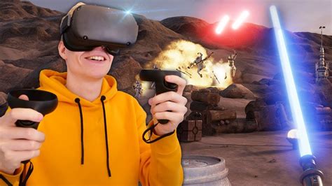 BECOME A JEDI IN VIRTUAL REALITY! | Star Wars: VR Experience (Oculus ...