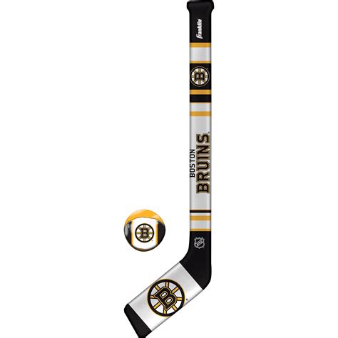 Franklin Sports Boston Bruins NHL Mini Soft Hockey Stick Set - NHL Team ...