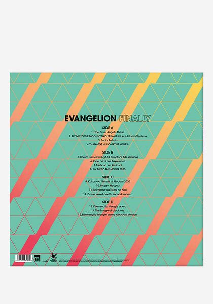 Various Artists-Soundtrack - Evangelion: Finally Exclusive 2LP (Misato) Color Vinyl | Newbury Comics