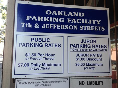 Oakland Parking Facility - Parking in Oakland | ParkMe