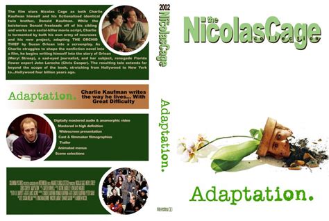 Adaptation - Movie DVD Custom Covers - Adaptation :: DVD Covers