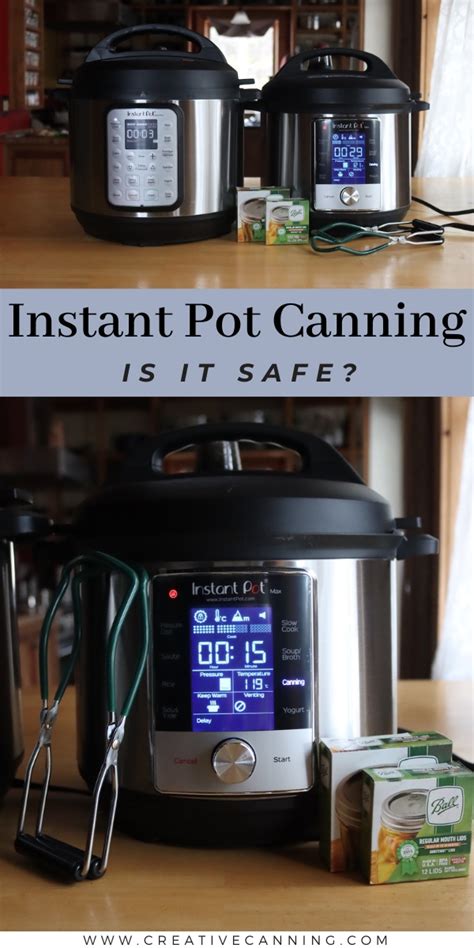 Can You Can in the Instant Pot? (& Electric Pressure Canning Options ...