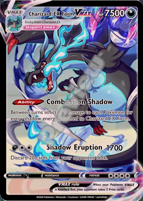 Shadow Gigantamax Charizard VMAX Card! Custom Made! | ubicaciondepersonas.cdmx.gob.mx