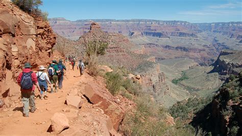Grand Canyon NP Bright Angel Trail Group Hiking _0215 | Flickr