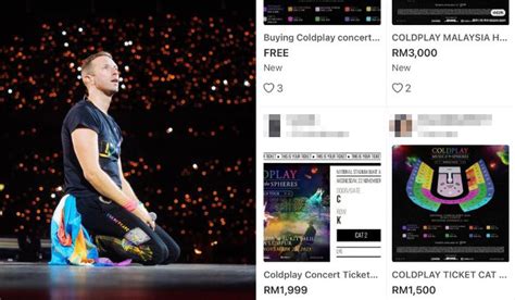 Scalpers Already Selling Coldplay Tickets Online After CIMB Pre-Sale Ended | TRP