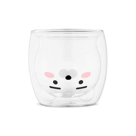 Ryan Face Shape Glass Cup 280 ml