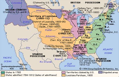 Map Of The United States In 1783 - Alyssa Marianna