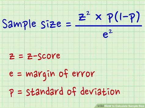 How to Calculate Sample Size: 14 Steps (with Pictures) - wikiHow