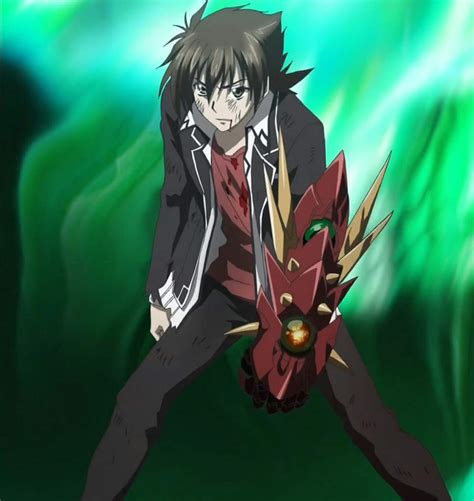 The main character of high school dxd is Issei Hyoudou and his scared ...