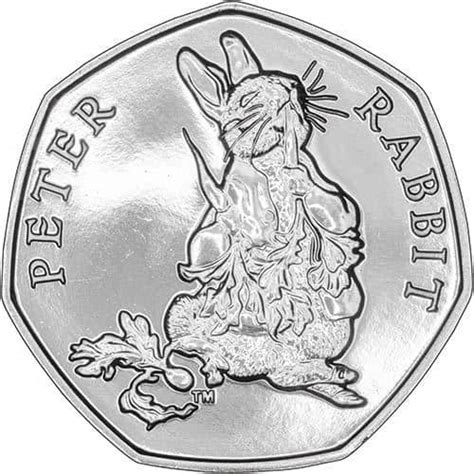 Peter Rabbit 50p [2016, 2017, 2018 & 2019 Designs] | CostlyCoins