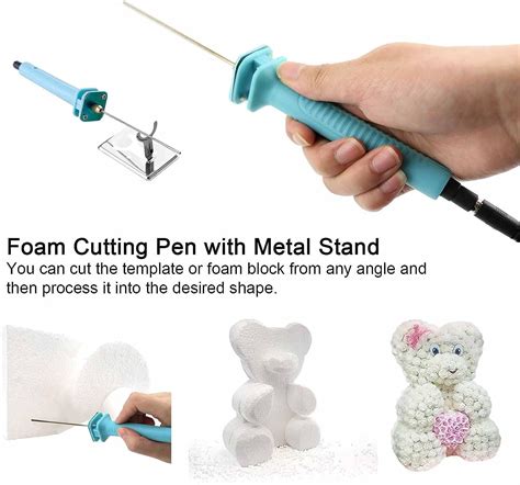 Electric Foam Cutter Pen 10CM - Hot Wire Styrofoam Cutting Tool with ...