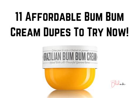 11 Bum Bum Cream Dupes To Try In 2023 - Blushastic